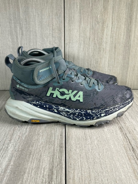 Hoka One One Shoes - Hoka One One SpeedGoat 6 Mid Gore-Tex Trail Running Sneaker Shoe Womens Size 7.5